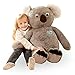IKASA Koala Grande Peluche Gigante Morbido Animali di Peluche per Bambini - Giocattoli Animale Carino Enorme Jumbo Soffice Koala di Grandi Dimensioni Grasso - Regali per Ragazze (Grigio, 78cm)