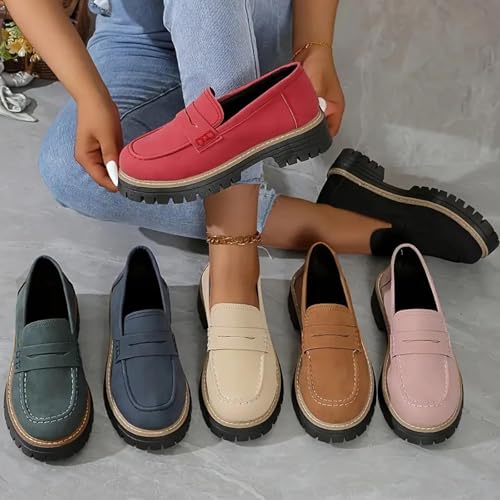 Orthoture Orthopedic Platform Loafers, Loafers Comfortable Orthopedic Shoes On Work Office Business Casual Dress Shoes4
