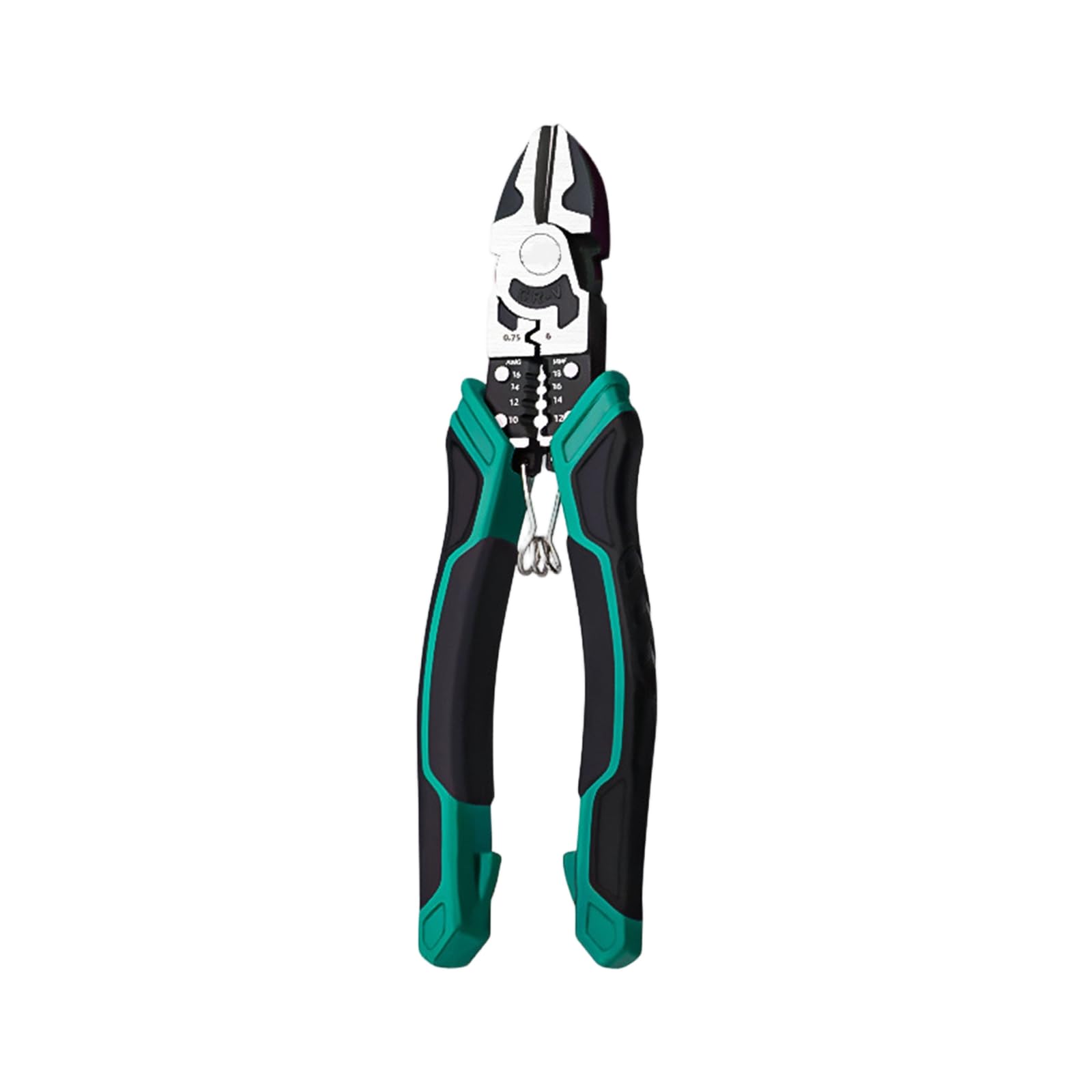 Fromceo Diagonal Nose Pliers Professional Electrician 9Inch Industrial Diagonal Pliers Offering Wire Stripping Crimping Cutting Gripping Capabilities Industrial Pliers