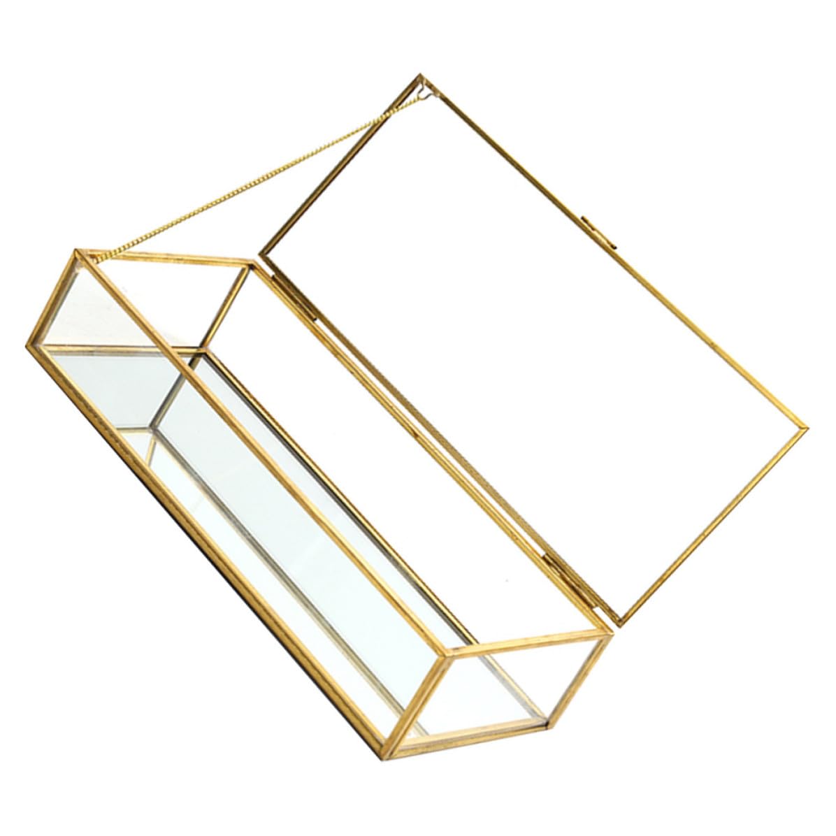 Boîte à bijoux en verre pour ne plus perdre vos boucles d'oreilles et bagues