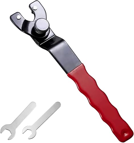 Llave amoladora universal ajustable, acero al carbono para varias amoladoras angulares, llave para amoladora angular de 4, 5, 6, 7 y 9 pulgadas, con