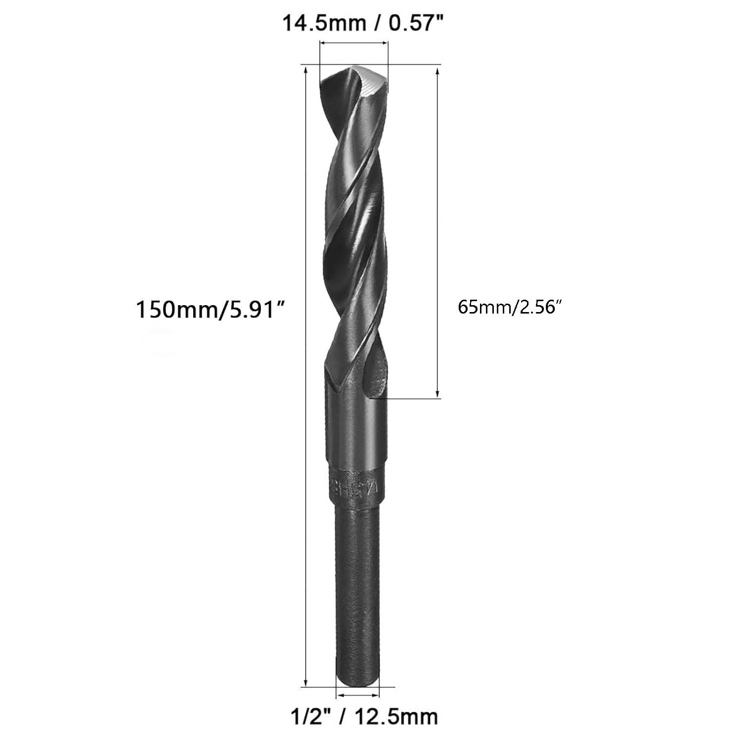 TOP-VIGOR 14.5mm Reduced Shank Drill Bit - Image 2