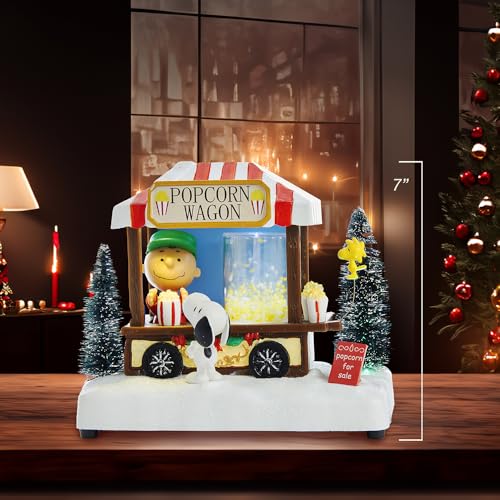 Kurt S. Adler PN5191 Kurt Adler 7-Inch Battery-Operated Peanuts© Led Musical Table Piece thumb #10