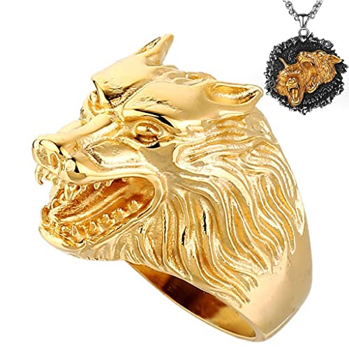 Amulette Loup Fenrir et bague runique viking, l'art du bijou nordique