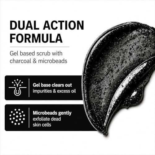 Image of Aysun Charcoal Skin Purifying Dual Action Face Scrub Combo Pack of 2