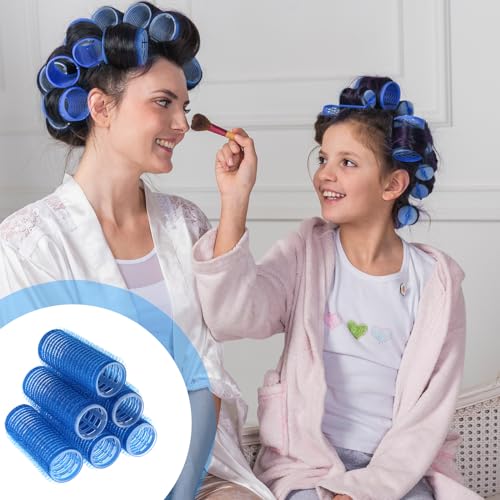 Rizador de Pelo Ondulado 19 Unidades Clips de Autoagarre Calientes Sin Calor para Dormir Durante la Noche Mini Pinzas de Tubo Bobinas de Volumen Barra Seca Rizado Fino Grueso Corto Largo - imagen 3