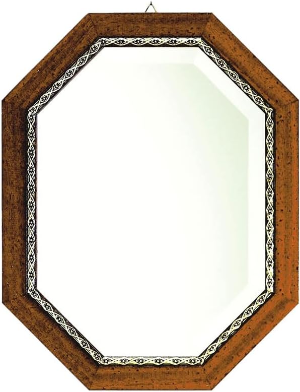 鏡 壁掛け イタリア製 八角ミラー 楽天市場】鏡 壁掛け イタリア製 八角ミラー 鏡 木製 開運 風水 八角鏡