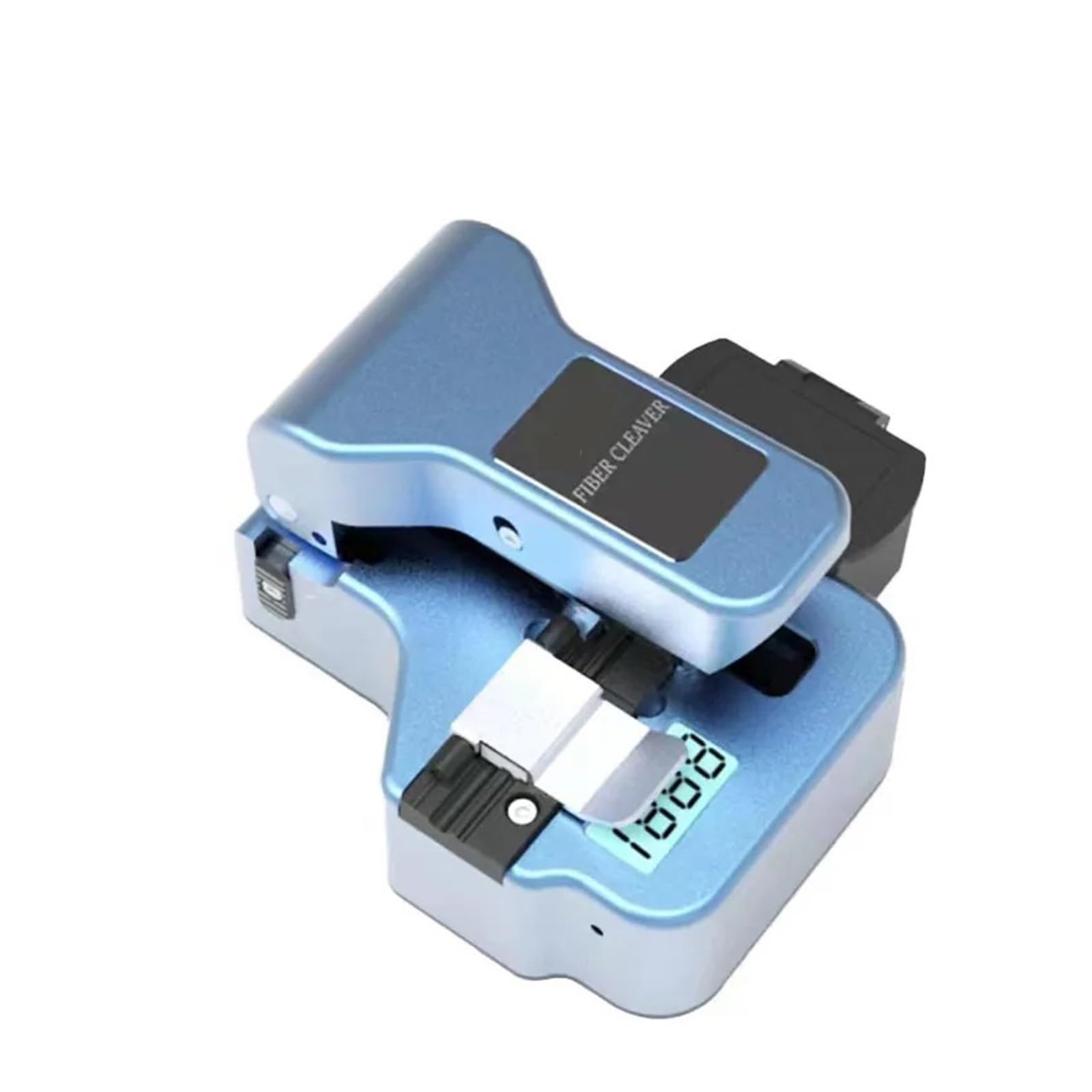 Cortadora Fibra Optica, Cuchilla de fibra Cuchilla de corte de fibra óptica de un solo paso OS- 9L Cuchilla digital Cuchilla de contador automática FTTH(Bianco)
