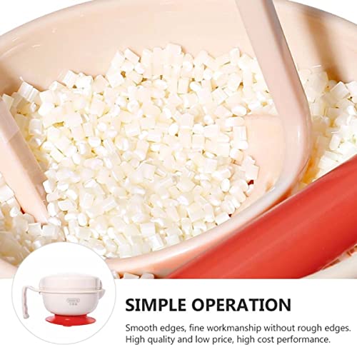 1 Conjunto Caixa De Moagem Tigela De Moer Alimentos Tigela De Comida Alimentos Infantis Moedor Multi