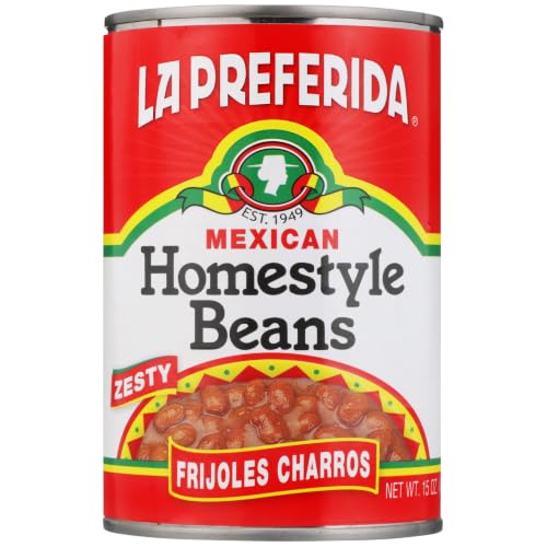 Image of La Preferida Bean Sampler, (Organic Refried Pinto Beans, Organic Refried Black Beans, Homestyle Beans, & Chorizo Refried Beans), 1 Each (Variety Pack)