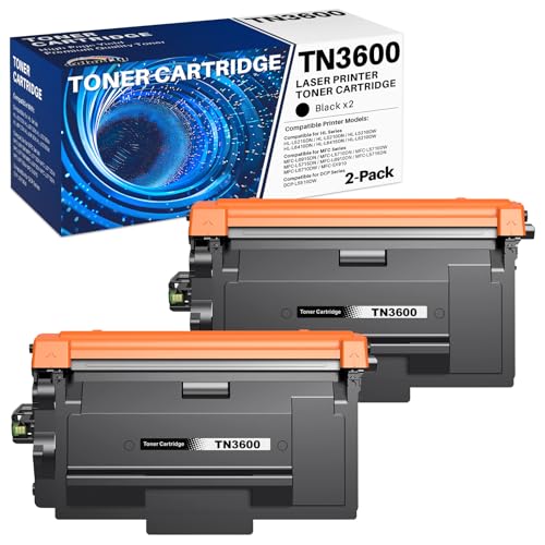 Toner TN3600 compatible - Évitez les pannes d'encre sur vos imprimantes Brother HL