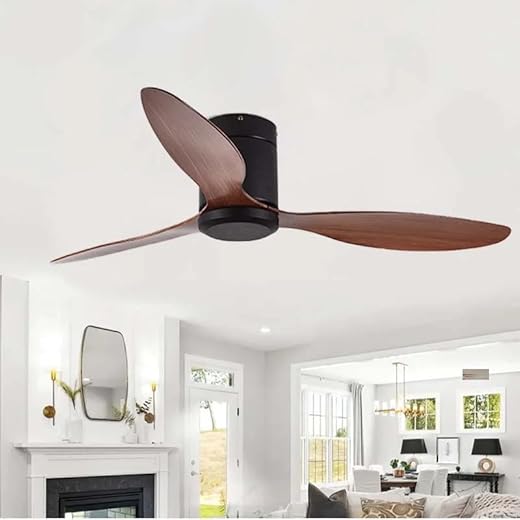 LIGHT ART STUDIO Cuckoo Wooden Finish Ceiling Fan 1320mm 52