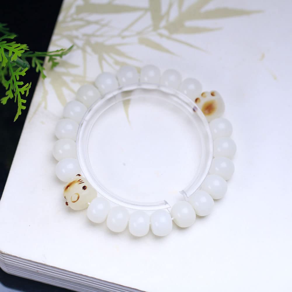 Bracciale Bodhi con Perline Elasticizzato Gatto