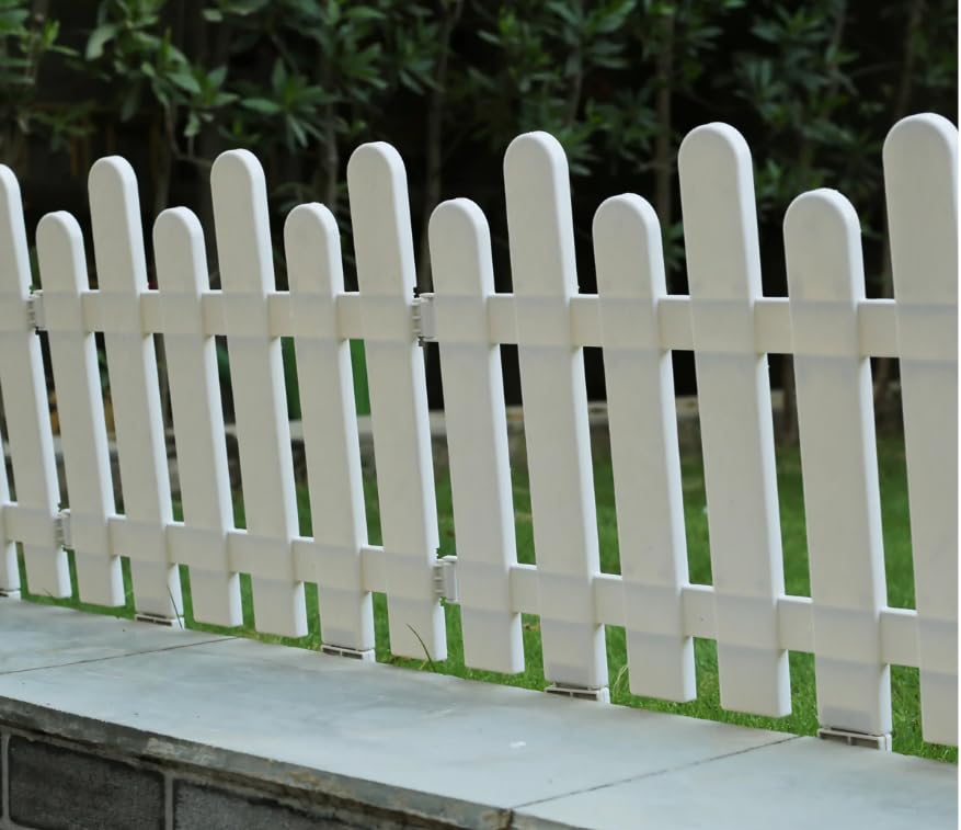 Wonderland (Pack of 8) Down Moon Fence with Detachable Spikes (Picket Fence, Garden Fence, Boundary Fence) (B0CNKLT369) Amazon Price History, Amazon Price Tracker