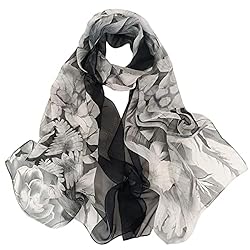 FAIRYGATE Ladies Scarves Lightweight Clearance Chiffon Silk