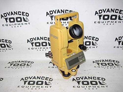 Topcon DT-209 Optical Digital Theodolite w/Free Carrying Case DT-200 - Thumbnail 2