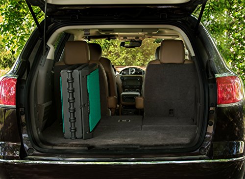 Pet Gear supertraX Ramps for Dogs and Cats, Maximum Traction Surface, Portable/Easy-Fold (No Tools Required), Built in Handle for Travel, 42-71 Inches Long, Supports 150-200lbs, Emerald - Image 5