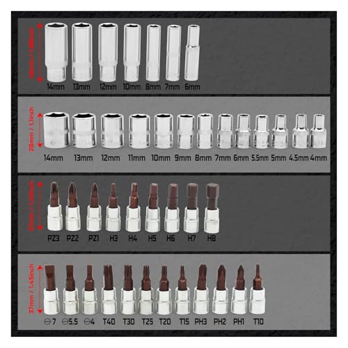 Kit de Reparación para Motocicleta 53 Piezas miniatura 7