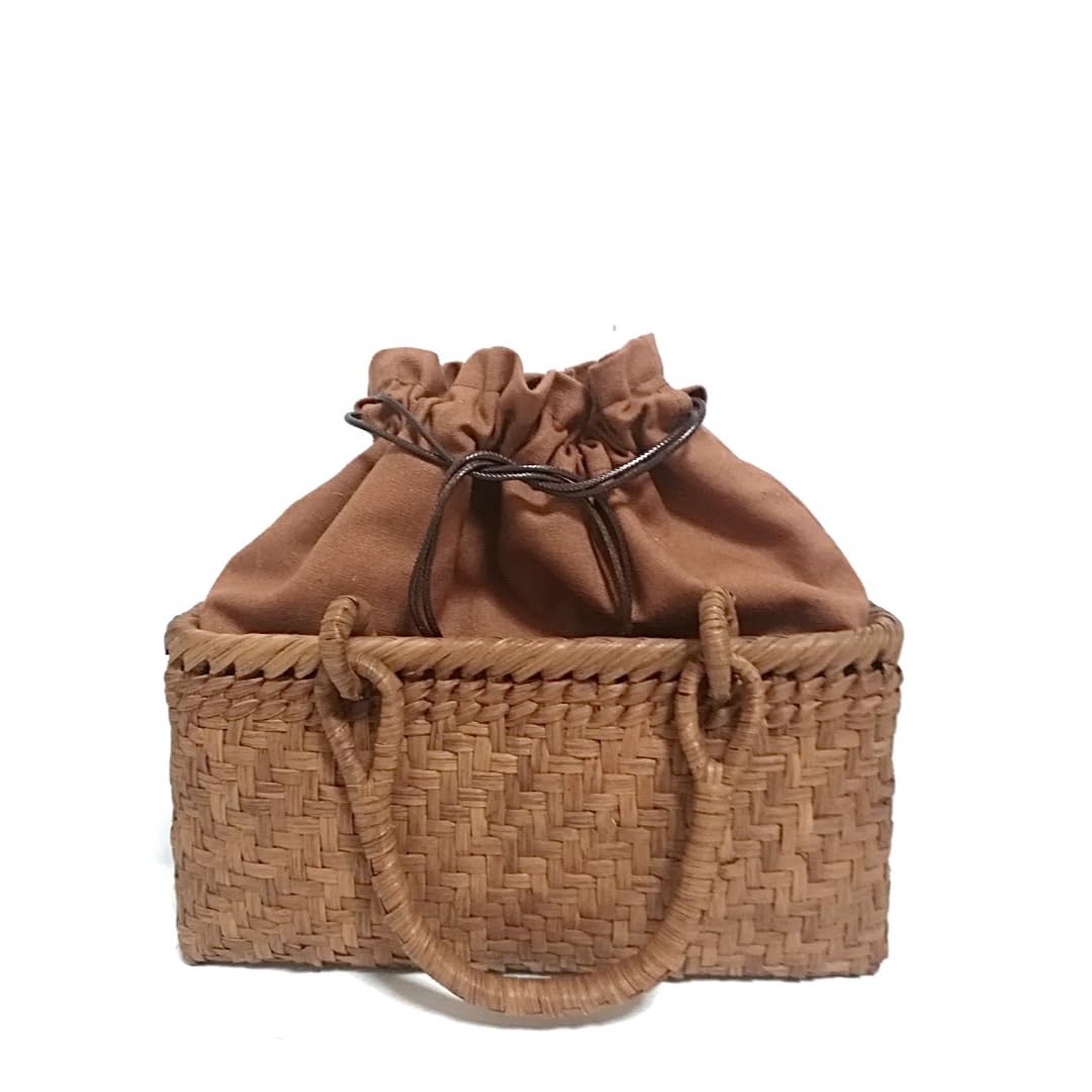 Amazon.co.jp: 山葡萄バッグ和風網代 : ホーム＆キッチン 