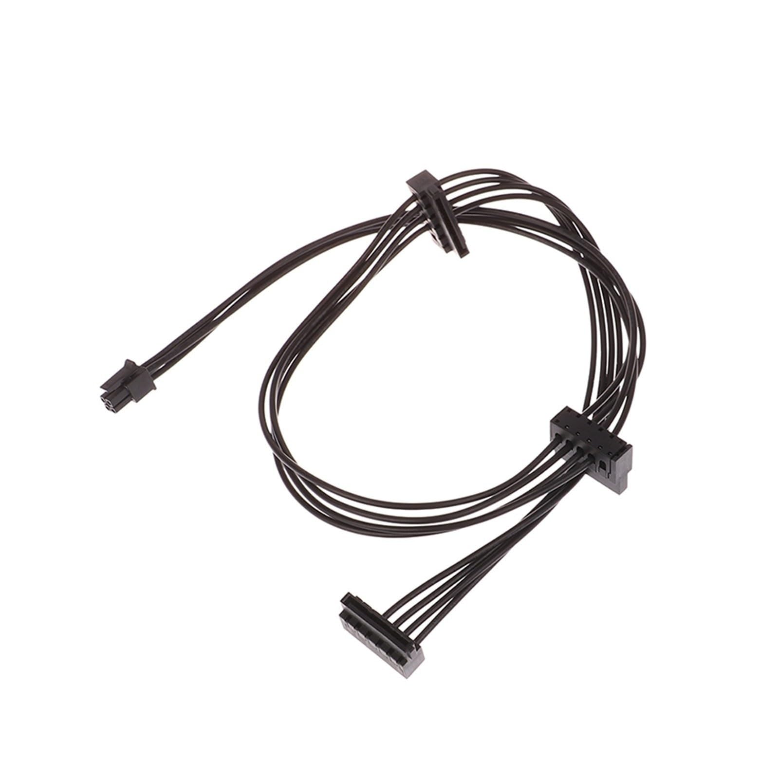 Generico Cavo di alimentazione da 4 pin a SATA, compatibile for HDD SSD