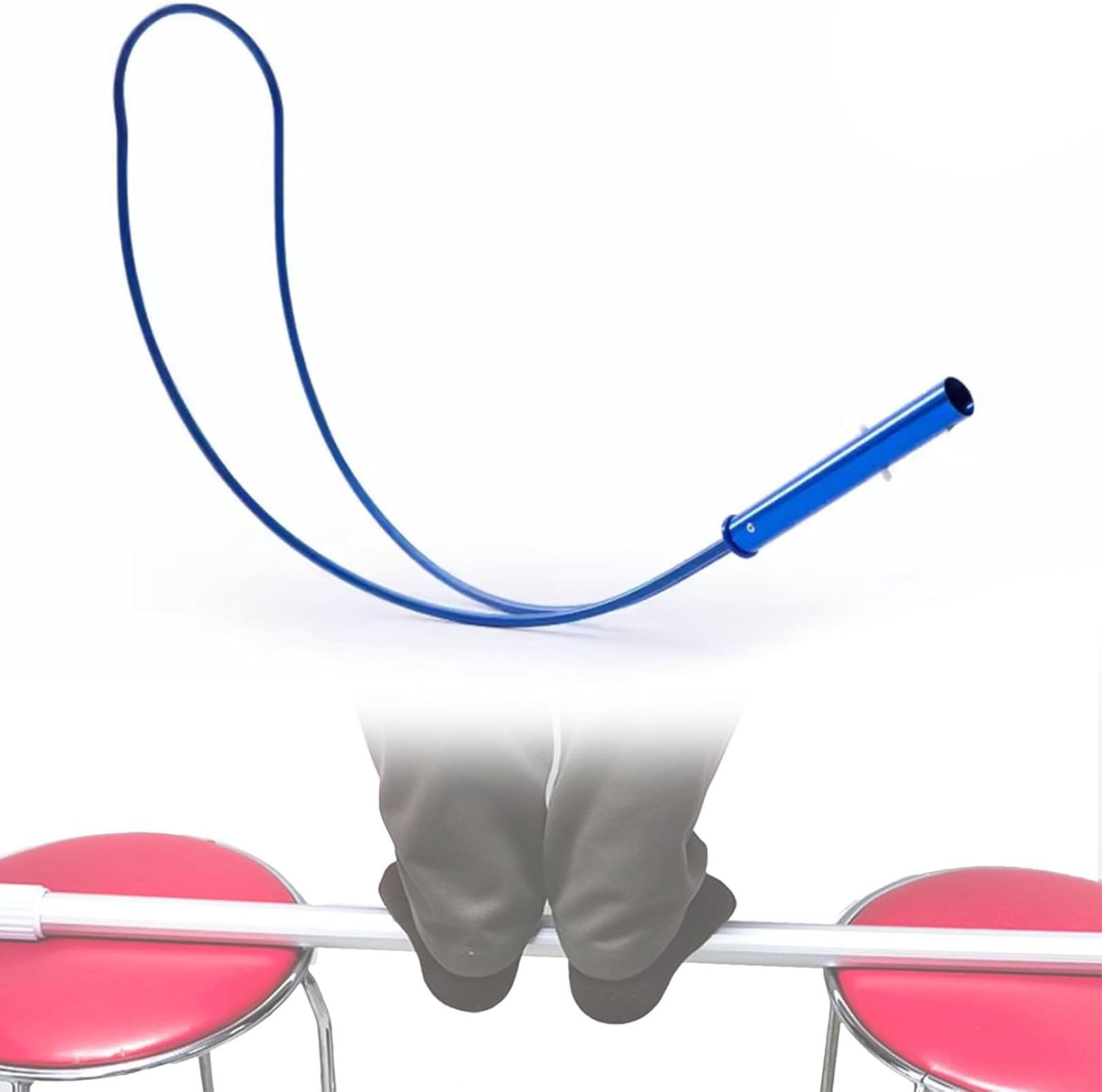 Barra de rescate telescópica con gancho para el cuerpo, equipo de salvavidas extensible de 12 pies para seguridad en la piscina, ideal para rescatar adultos y niños