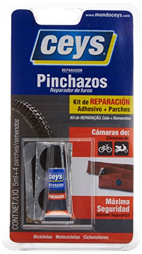 CEYS 505016 Adhesivo reparador pinchazos, Azul, 0
