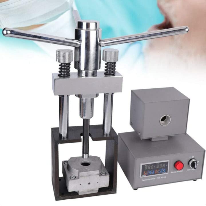 Máquina dental flexible dental, equipo de laboratorio, prensa hidráulica eléctrica, sistema de inyección de odontología, 110 V 400 W, profesional