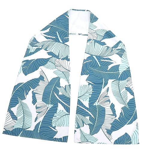 IWOWHERO Men's Adult Bib Soft Material Elderly Mealtime Accessory Reusable Dinner Bib Washable Feeding Scarf