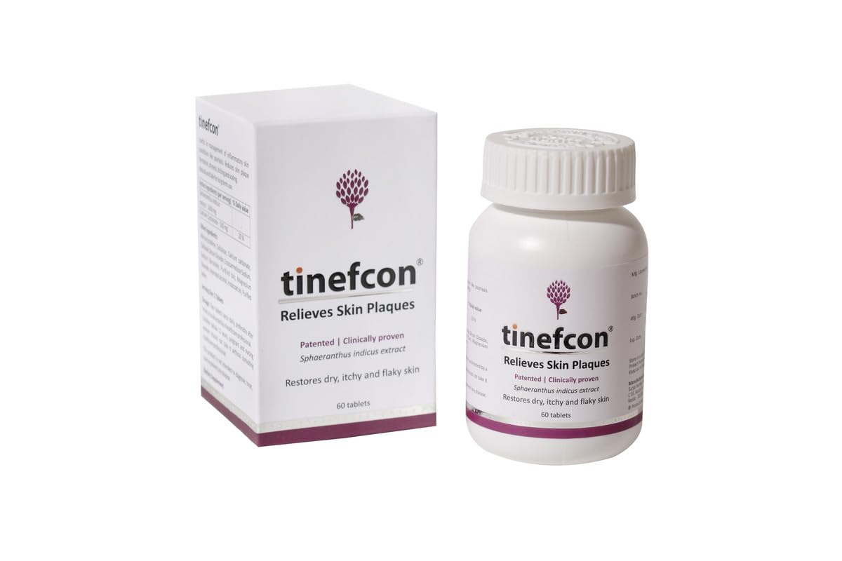 See full amazon price history chart for Tinefcon tablets | Management of inflammatory skin conditions like psoriasis, Relieves itching, flaking, scaling and skin plaques, Restores dry, irritated skin, 120 Tablets Tinefcon tablets | Management of inflammatory skin conditions like psoriasis, Relieves itching, flaking, scaling and skin plaques, Restores dry, irritated skin, 120 Tablets (B0CG5WT24C) Amazon Price History, Amazon Price Tracker