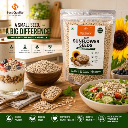 Best Quality Mart Raw Sunflower Seeds 1kg - Image 8