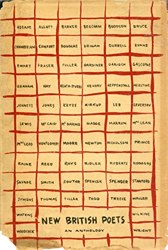 The New British Poets B01AUMZ9P8 Book Cover
