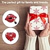 5 Pcs Bling Red Lips Air Vent Clips, Heart Shape Crystal Car Air Vent Clip Charms Car Fresheners for Women Rhinestone Diffuser Vent Clip Cute Decor Bling Interior Accessories #5
