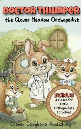 Doctor Thumper the Clover Meadow Orthopedist : A Picture Book That Teaches Orthopedic Care Through Stories, with 4 Bonus Case Studies to Solve