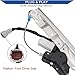 Obaee 748-525 Front Right Passenger Side Power Window Lift Regulator with Motor/ 6 Pins Compatible with Nissan Pathfinder Armada 2004/ Armada 05-13/ Titan 04-10/ Infiniti QX56 04-10