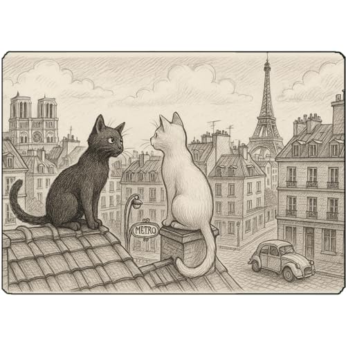 Planche à Découper Chats de Paris