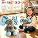 Imagen de ZVD Elefante de peluche eléctrico animado