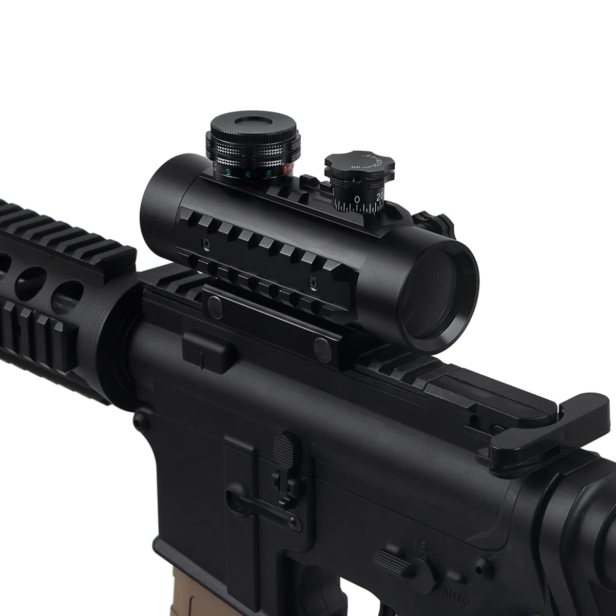 G&P製 30mm ドットサイト レッド/グリーン切り替え式 ローマウント付き G&P製 30mm ドットサイト レッド/グリーン切り替え式 ロー