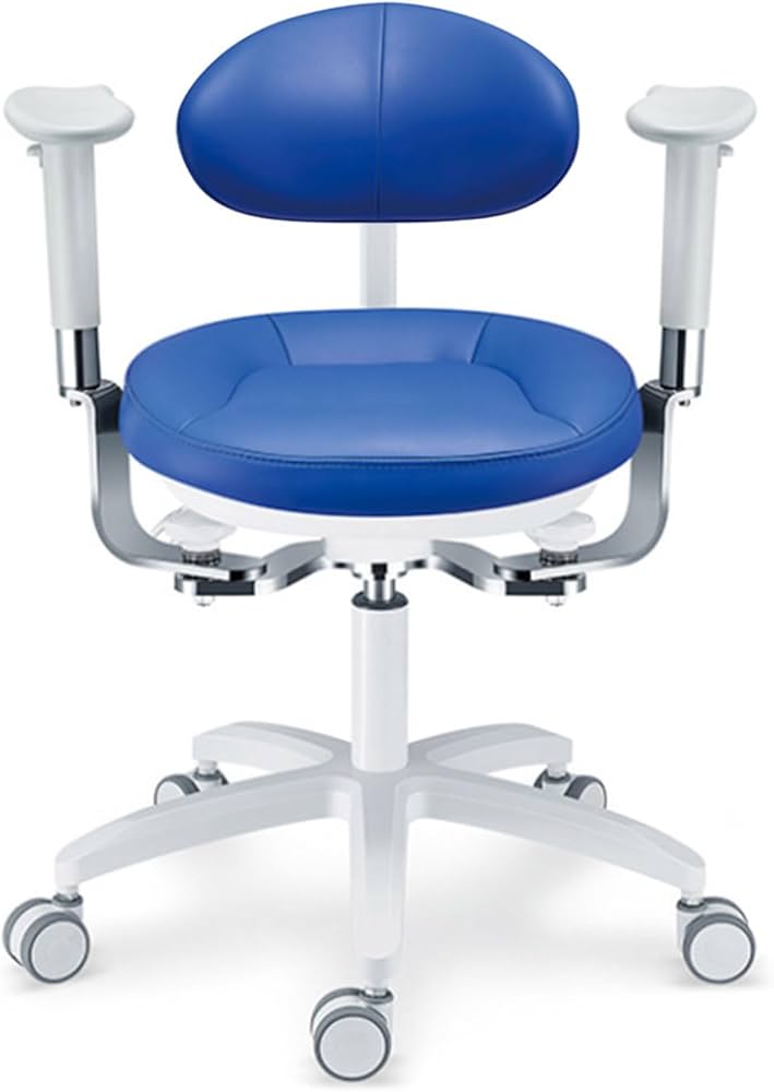 Amazon.co.jp: D、歯科用椅子 歯科医のスツール 歯科助手用椅子 360度