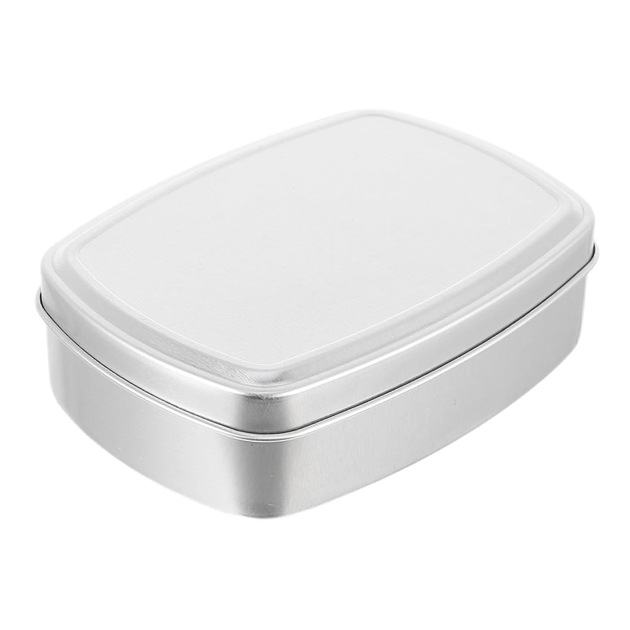 COSMEVIVI Aluminum Soap Box with Lid Food-Grade Storage Container for Travel Cosmetics and Small Items Metal Storage Can