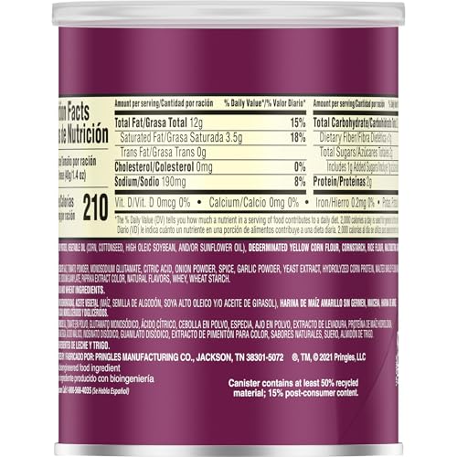 Save 32% on Pringles BBQ Potato Crisps (12 Cans)