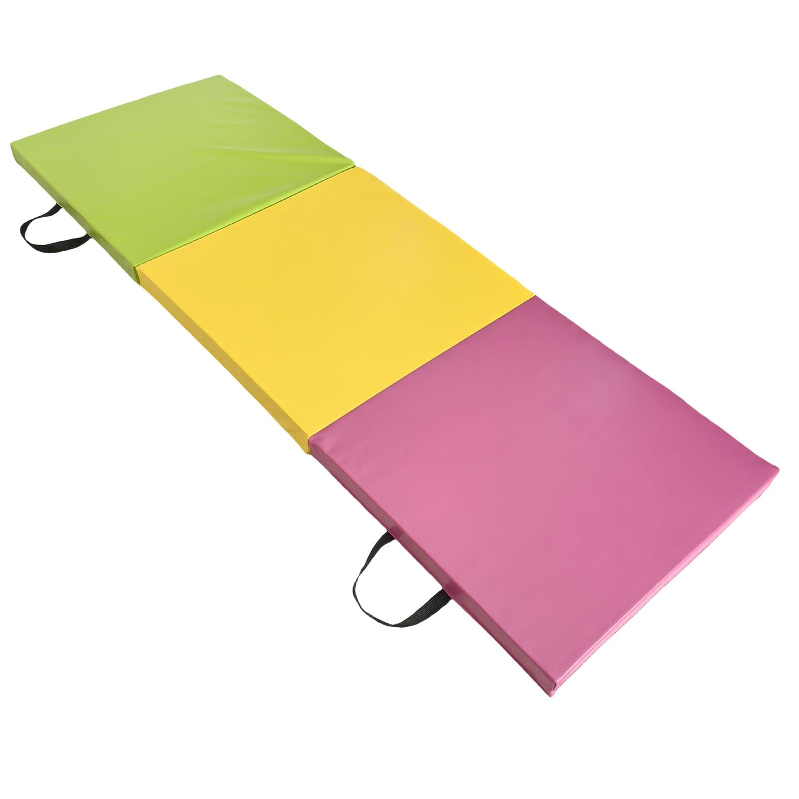 ZOOMELLA Folding Exercise Mat Triple Fold Nonslip for Home Gym Tumbling Core Workouts|Exercise Mats|Sporting Goods-image-39