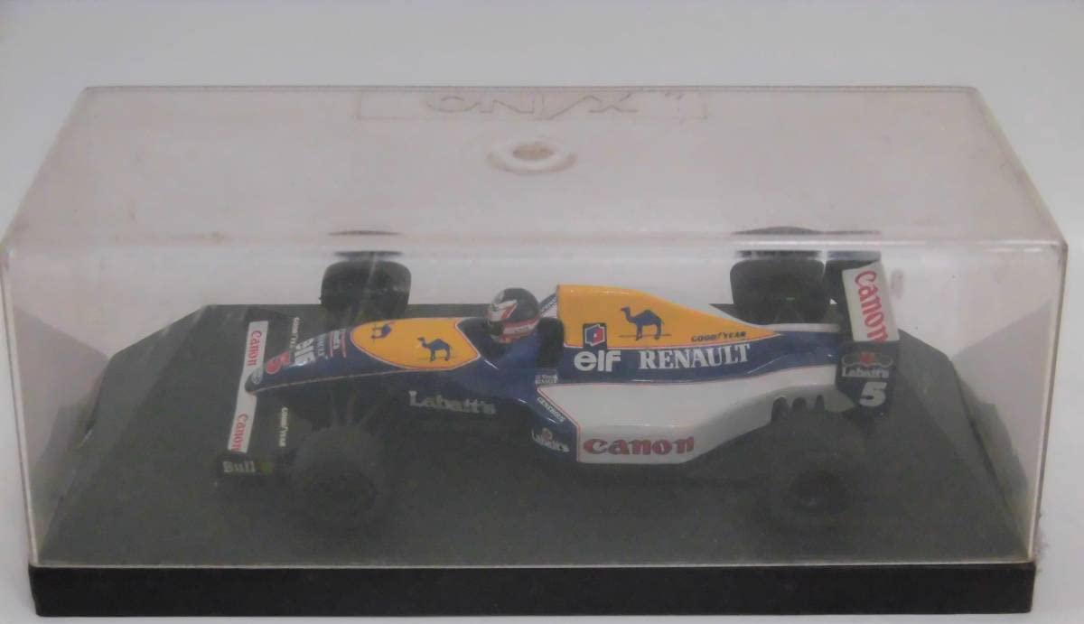Amazon.co.jp: 1/43 ウイリアムズ FW14#レッド 5 ナイジェル マンセル