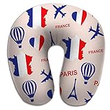 Almohada en Forma de U, Patrón Transparente Ajustable Franc