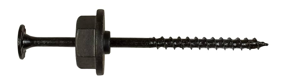 Simpson Strong-Tie STN22-R24 Outdoor Accents Black Hex-Head