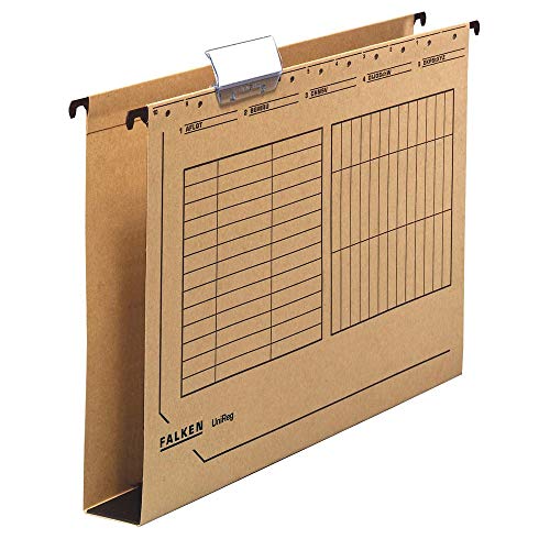 Collecteur de suspension Falken 11288131 A4 4 cm pour ranger efficacement votre bureau à la maison