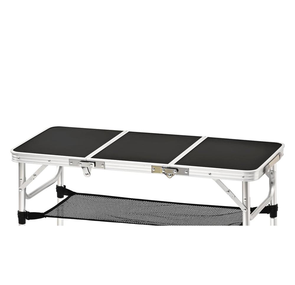 Amazon.com: YihuiKo 3 ft Folding Table, Camping Table with Storage