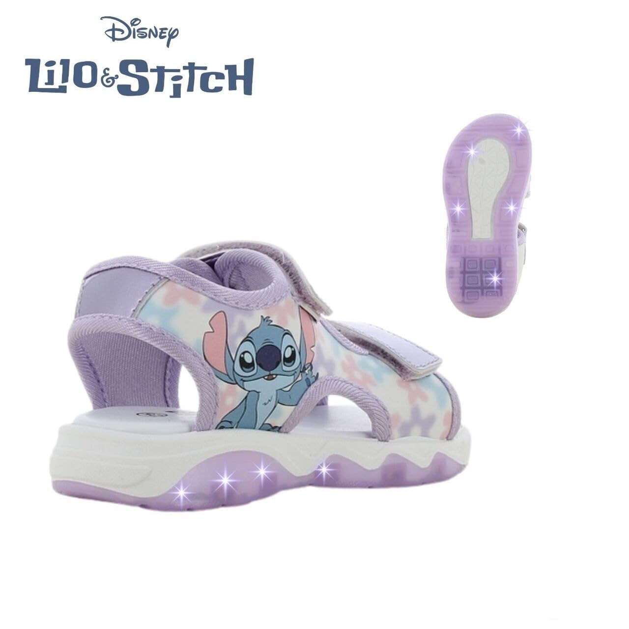 Leomil Lilo & Stitch Sandalias Niña con Luces