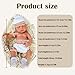 YaLuoQian Reborn Baby Dolls -12.2 Inch Full Silicone Newborn Baby Doll Twins,Lifelike Sleeping Baby Twins Reborn Baby Dolls Gift for Kids Collectible Washable