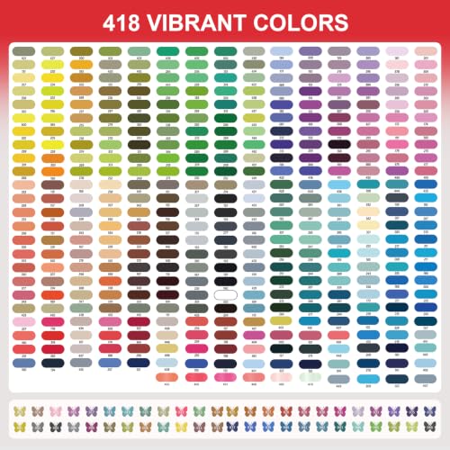 Image of 418 Colors Acrylic Paint Marker with Automatic Ink Control System