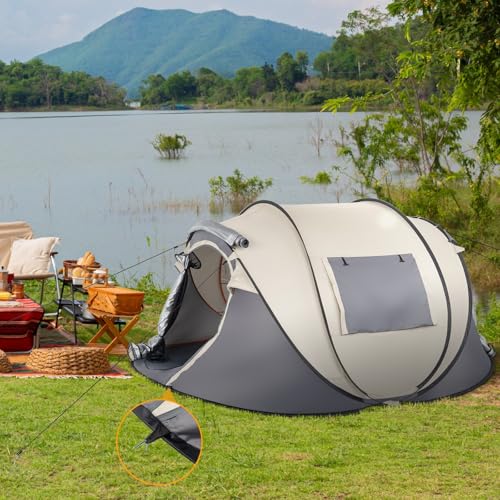Carpa de Camping Instantánea con Protección UV y Resistente al Agua miniatura 5